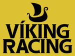 Viking Racing logo black on gold.png