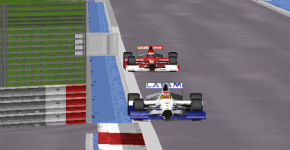 Unfortunately, technical issues ruined what was a great battle between Pastor Maldonado and Victoria Desai.
